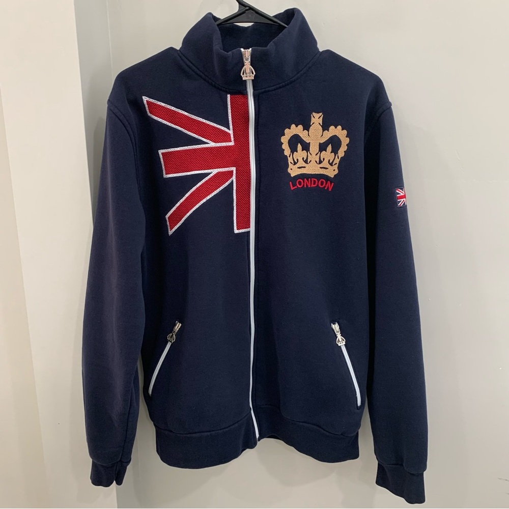 G-Crown Long Sleeve Full Zip London Jacket